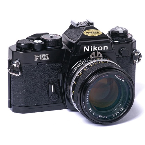 중고/니콘 필름카메라 FE2+50mm F1.4[94%]