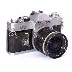 중고/캐논 필름카메라 FT+35mm F2.5[88%]