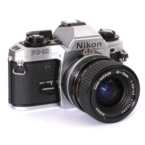 중고/니콘 필름카메라 FG-20+35-70mm[94%]