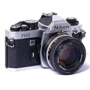 중고/니콘 필름카메라 FM2+50mm F1.4[88%]