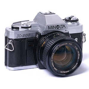 중고/미놀타 필름카메라 X-300+50mm F1.4[93%]