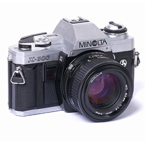 중고/미놀타 필름카메라 X-300+50mm F1.4[93%]