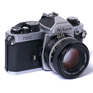 중고/니콘 필름카메라 FM2+50mm F1.4[93%]