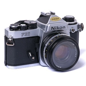 중고/니콘 필름카메라 FE2+50mm F1.8[90%]