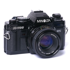 중고/미놀타 필름카메라 X-700+50mm F1.7[93%]