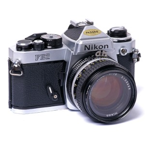 중고/니콘 필름카메라 FE2+50mm F1.4[91%]