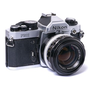 중고/니콘 필름카메라 FM2+50mm F1.4[85%]