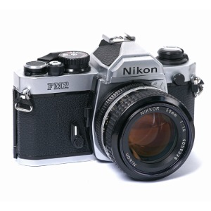 중고/니콘 필름카메라 FM2+50mm F1.4[89%]