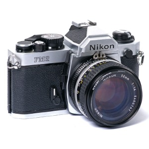 중고/니콘 필름카메라 FM2+50mm F1.4[93%]