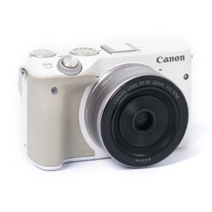 중고/캐논 디지털카메라 EOS M3+22mm F2 STM[93%]