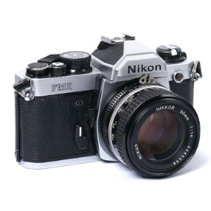 중고/니콘 필름카메라 FM2+50mm F1.4[89%]