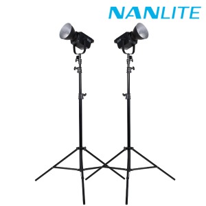 [NANLITE] 난라이트 대광량 스튜디오 LED FS-200 투스탠드세트