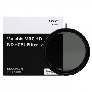 H&amp;Y HD MRC VARIABLE ND3-1000 + CPL 77mm