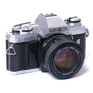 중고/미놀타 필름카메라 X-300+50mm F1.4[94%]
