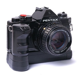 중고/펜탁스 필름카메라 MX+50mm F1.4+모터 와인더[92%]
