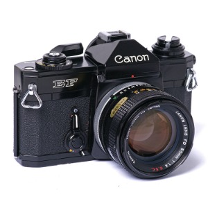 중고/캐논 필름카메라 EF+50mm F1.4[90%]