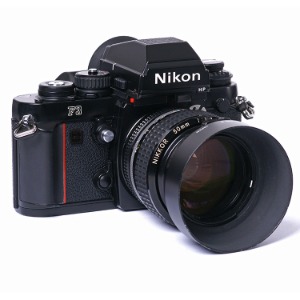 중고/니콘 필름카메라 F3hp+50mm F1.2[93%]