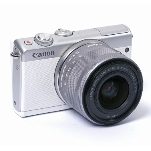 중고/캐논 디지털카메라 EOS M100+15-45mm[98%]