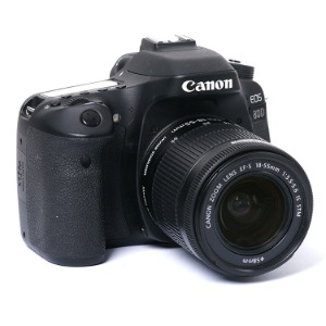 중고/캐논 디지털카메라 EOS-80D+18-55mm[96%]