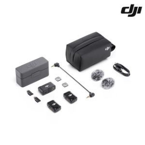 DJI Mic 2 (2 TX+1 RX+Charging Case) 무선마이크 2채널 충전 케이스 포함