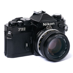 중고/니콘 필름카메라 FE2+50mm F1.4[93%]