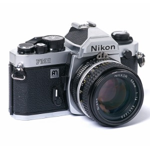 중고/니콘 필름카메라 FM2+50mm F1.4[96%]